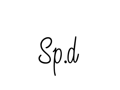 You can use this online signature creator to create a handwritten signature for the name Sp.d. This is the best online autograph maker. Sp.d signature style 5 images and pictures png