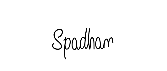 Also we have Spadhan name is the best signature style. Create professional handwritten signature collection using Angelique-Rose-font-FFP autograph style. Spadhan signature style 5 images and pictures png