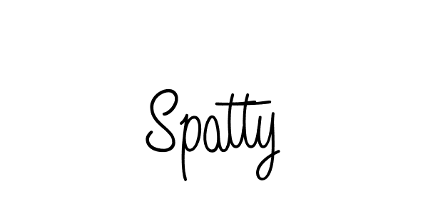 Best and Professional Signature Style for Spatty. Angelique-Rose-font-FFP Best Signature Style Collection. Spatty signature style 5 images and pictures png