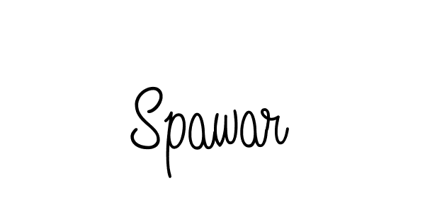 Spawar stylish signature style. Best Handwritten Sign (Angelique-Rose-font-FFP) for my name. Handwritten Signature Collection Ideas for my name Spawar. Spawar signature style 5 images and pictures png