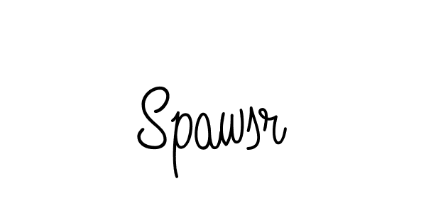 Best and Professional Signature Style for Spawsr. Angelique-Rose-font-FFP Best Signature Style Collection. Spawsr signature style 5 images and pictures png