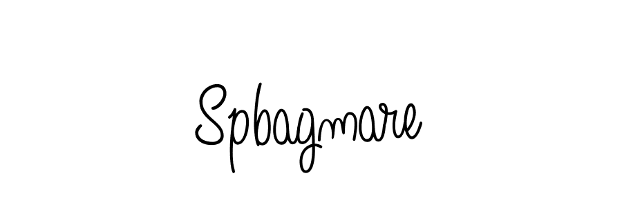 Create a beautiful signature design for name Spbagmare. With this signature (Angelique-Rose-font-FFP) fonts, you can make a handwritten signature for free. Spbagmare signature style 5 images and pictures png