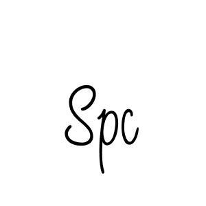 Create a beautiful signature design for name Spc. With this signature (Angelique-Rose-font-FFP) fonts, you can make a handwritten signature for free. Spc signature style 5 images and pictures png