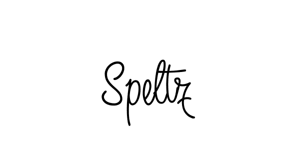 Use a signature maker to create a handwritten signature online. With this signature software, you can design (Angelique-Rose-font-FFP) your own signature for name Speltz. Speltz signature style 5 images and pictures png