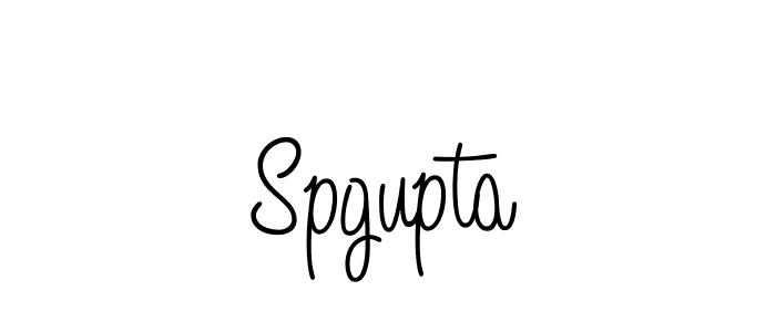 How to make Spgupta signature? Angelique-Rose-font-FFP is a professional autograph style. Create handwritten signature for Spgupta name. Spgupta signature style 5 images and pictures png