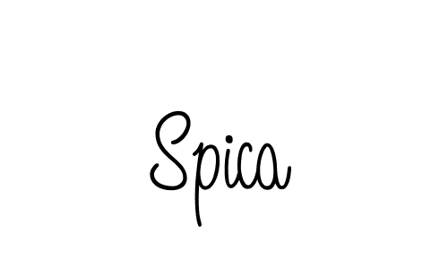 Make a beautiful signature design for name Spica. Use this online signature maker to create a handwritten signature for free. Spica signature style 5 images and pictures png