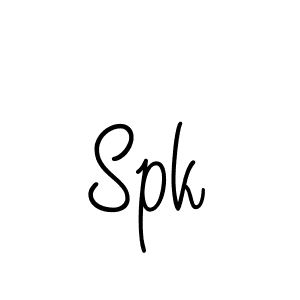 Make a beautiful signature design for name Spk. Use this online signature maker to create a handwritten signature for free. Spk signature style 5 images and pictures png