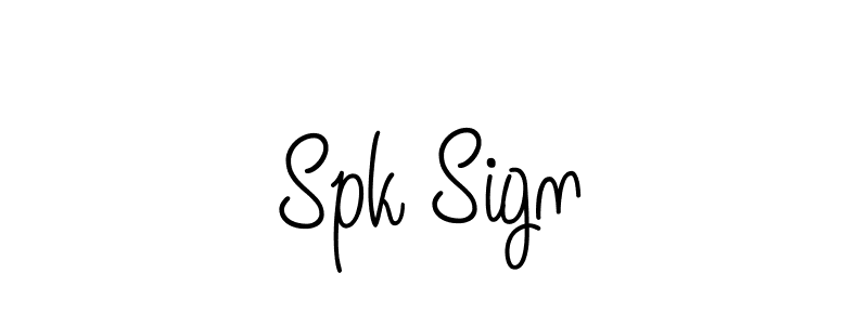 Also You can easily find your signature by using the search form. We will create Spk Sign name handwritten signature images for you free of cost using Angelique-Rose-font-FFP sign style. Spk Sign signature style 5 images and pictures png