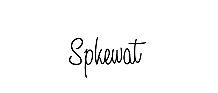 Make a beautiful signature design for name Spkewat. Use this online signature maker to create a handwritten signature for free. Spkewat signature style 5 images and pictures png