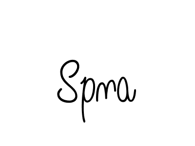 How to make Spna signature? Angelique-Rose-font-FFP is a professional autograph style. Create handwritten signature for Spna name. Spna signature style 5 images and pictures png