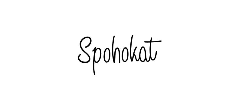 Here are the top 10 professional signature styles for the name Spohokat. These are the best autograph styles you can use for your name. Spohokat signature style 5 images and pictures png