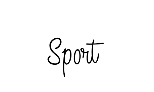 How to Draw Sport signature style? Angelique-Rose-font-FFP is a latest design signature styles for name Sport. Sport signature style 5 images and pictures png
