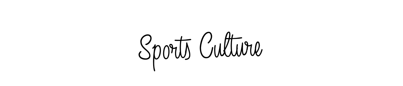 Check out images of Autograph of Sports Culture name. Actor Sports Culture Signature Style. Angelique-Rose-font-FFP is a professional sign style online. Sports Culture signature style 5 images and pictures png