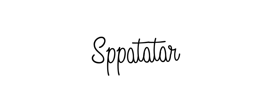 Design your own signature with our free online signature maker. With this signature software, you can create a handwritten (Angelique-Rose-font-FFP) signature for name Sppatatar. Sppatatar signature style 5 images and pictures png