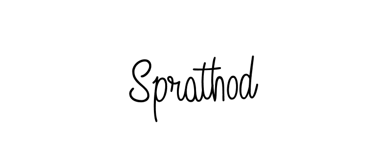 How to Draw Sprathod signature style? Angelique-Rose-font-FFP is a latest design signature styles for name Sprathod. Sprathod signature style 5 images and pictures png