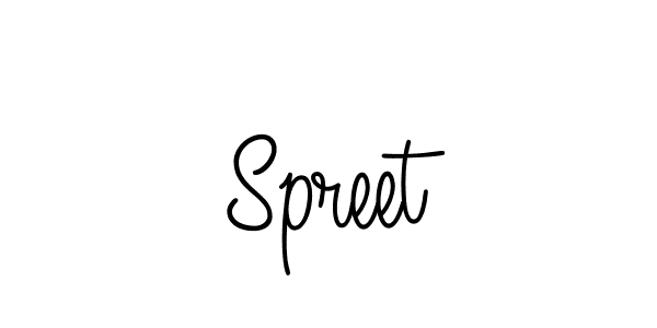 How to make Spreet signature? Angelique-Rose-font-FFP is a professional autograph style. Create handwritten signature for Spreet name. Spreet signature style 5 images and pictures png