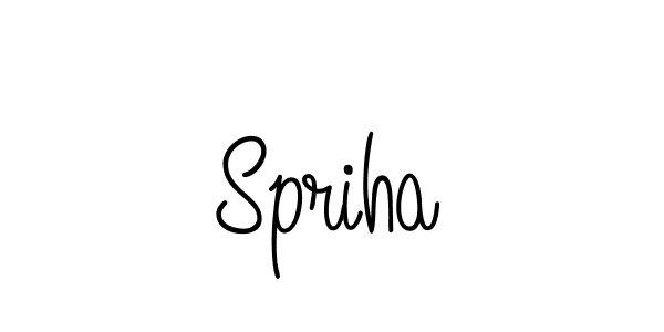 Once you've used our free online signature maker to create your best signature Angelique-Rose-font-FFP style, it's time to enjoy all of the benefits that Spriha name signing documents. Spriha signature style 5 images and pictures png