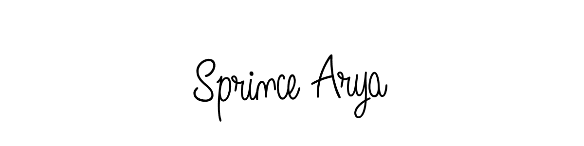 This is the best signature style for the Sprince Arya name. Also you like these signature font (Angelique-Rose-font-FFP). Mix name signature. Sprince Arya signature style 5 images and pictures png