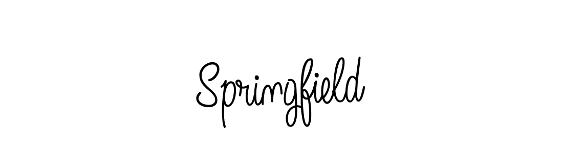 Make a beautiful signature design for name Springfield. With this signature (Angelique-Rose-font-FFP) style, you can create a handwritten signature for free. Springfield signature style 5 images and pictures png