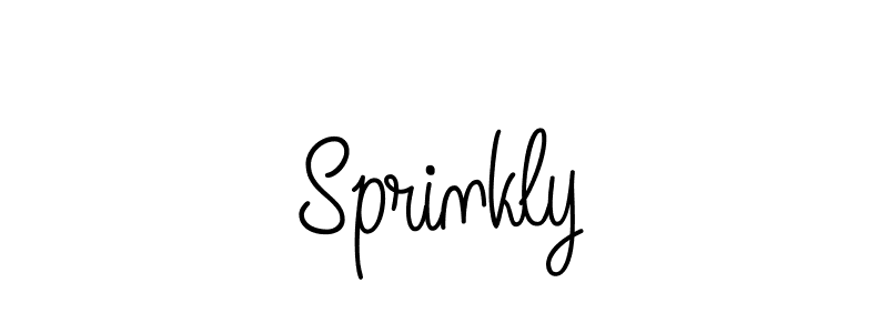 Best and Professional Signature Style for Sprinkly. Angelique-Rose-font-FFP Best Signature Style Collection. Sprinkly signature style 5 images and pictures png