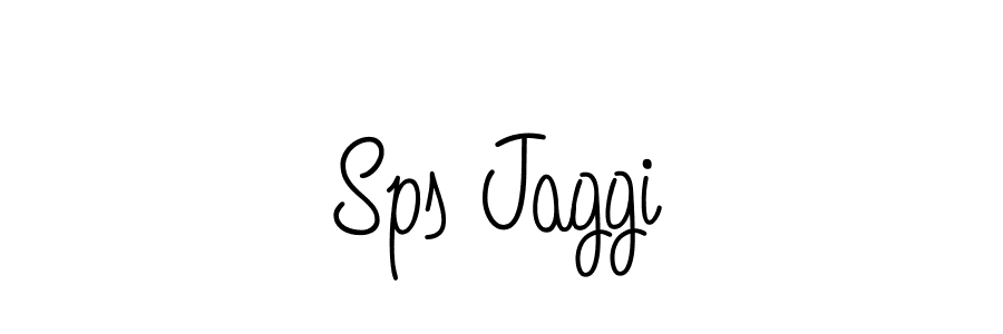 Best and Professional Signature Style for Sps Jaggi. Angelique-Rose-font-FFP Best Signature Style Collection. Sps Jaggi signature style 5 images and pictures png