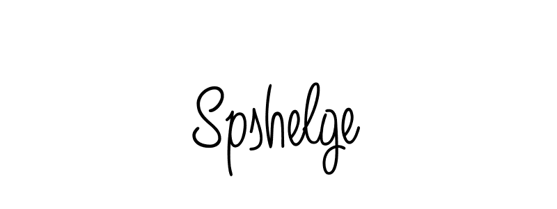 Spshelge stylish signature style. Best Handwritten Sign (Angelique-Rose-font-FFP) for my name. Handwritten Signature Collection Ideas for my name Spshelge. Spshelge signature style 5 images and pictures png