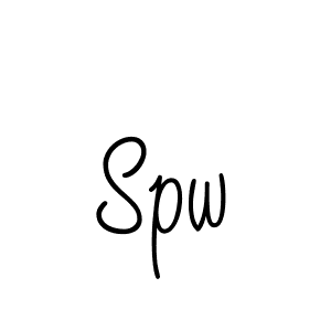 How to Draw Spw signature style? Angelique-Rose-font-FFP is a latest design signature styles for name Spw. Spw signature style 5 images and pictures png