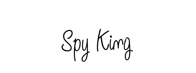 How to make Spy King signature? Angelique-Rose-font-FFP is a professional autograph style. Create handwritten signature for Spy King name. Spy King signature style 5 images and pictures png