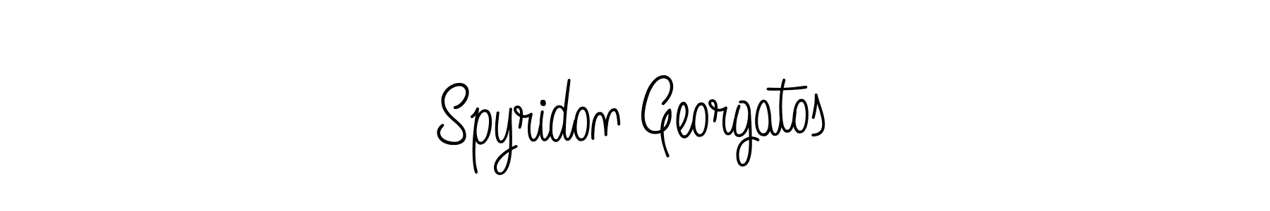 Make a short Spyridon Georgatos signature style. Manage your documents anywhere anytime using Angelique-Rose-font-FFP. Create and add eSignatures, submit forms, share and send files easily. Spyridon Georgatos signature style 5 images and pictures png