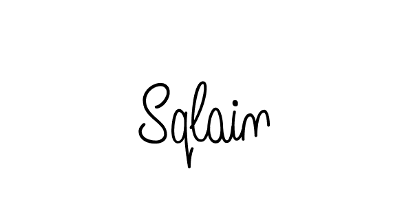 Design your own signature with our free online signature maker. With this signature software, you can create a handwritten (Angelique-Rose-font-FFP) signature for name Sqlain. Sqlain signature style 5 images and pictures png