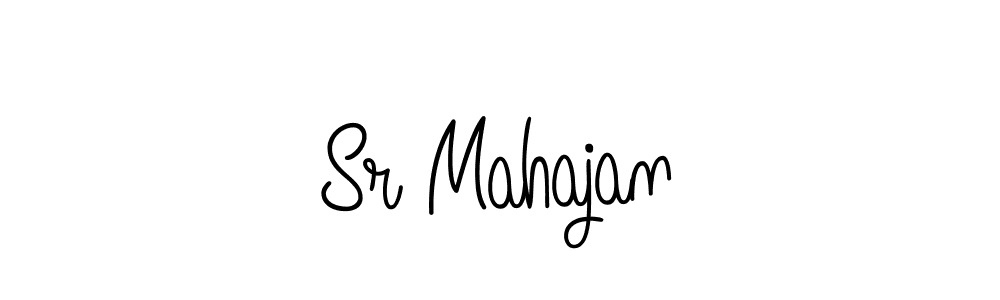 Sr Mahajan stylish signature style. Best Handwritten Sign (Angelique-Rose-font-FFP) for my name. Handwritten Signature Collection Ideas for my name Sr Mahajan. Sr Mahajan signature style 5 images and pictures png