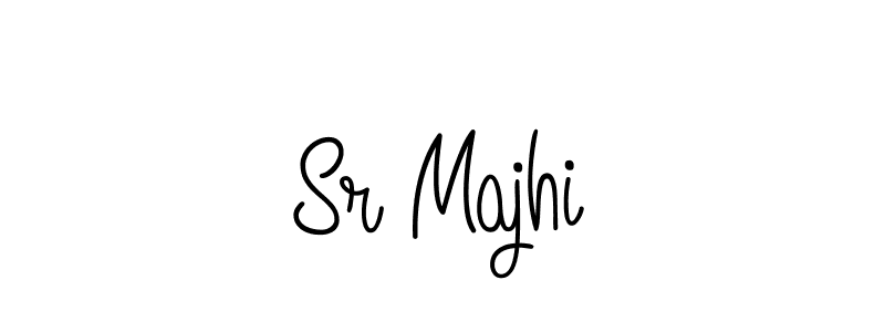 You should practise on your own different ways (Angelique-Rose-font-FFP) to write your name (Sr Majhi) in signature. don't let someone else do it for you. Sr Majhi signature style 5 images and pictures png