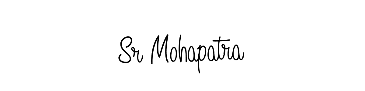 Make a beautiful signature design for name Sr Mohapatra. With this signature (Angelique-Rose-font-FFP) style, you can create a handwritten signature for free. Sr Mohapatra signature style 5 images and pictures png