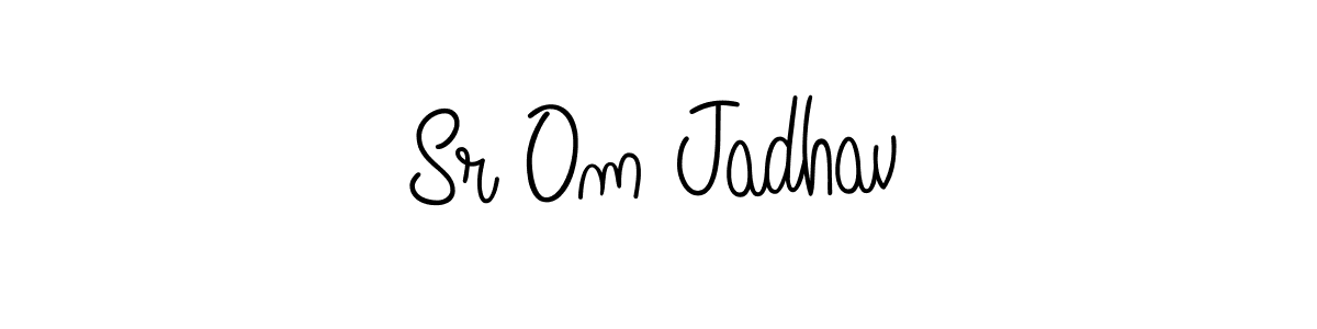 Make a beautiful signature design for name Sr Om Jadhav. Use this online signature maker to create a handwritten signature for free. Sr Om Jadhav signature style 5 images and pictures png