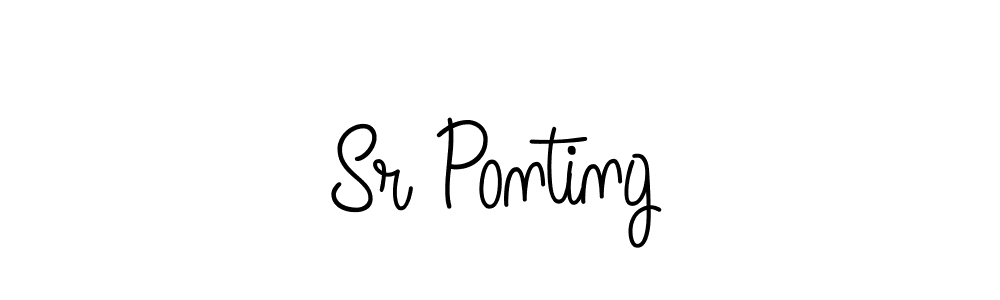 if you are searching for the best signature style for your name Sr Ponting. so please give up your signature search. here we have designed multiple signature styles  using Angelique-Rose-font-FFP. Sr Ponting signature style 5 images and pictures png