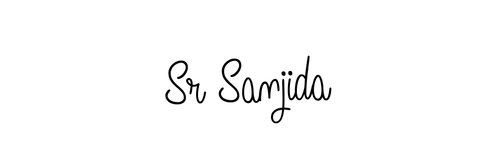 Make a short Sr Sanjida signature style. Manage your documents anywhere anytime using Angelique-Rose-font-FFP. Create and add eSignatures, submit forms, share and send files easily. Sr Sanjida signature style 5 images and pictures png