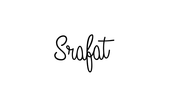 Srafat stylish signature style. Best Handwritten Sign (Angelique-Rose-font-FFP) for my name. Handwritten Signature Collection Ideas for my name Srafat. Srafat signature style 5 images and pictures png