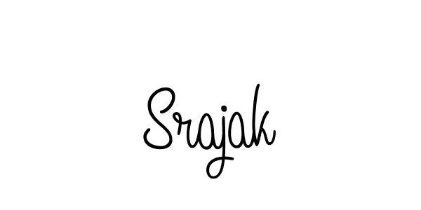 How to Draw Srajak signature style? Angelique-Rose-font-FFP is a latest design signature styles for name Srajak. Srajak signature style 5 images and pictures png