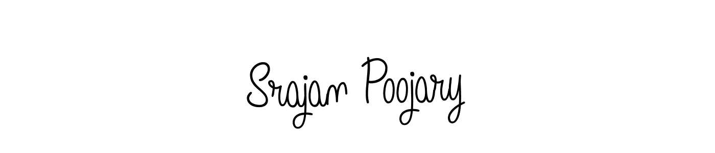 It looks lik you need a new signature style for name Srajan Poojary. Design unique handwritten (Angelique-Rose-font-FFP) signature with our free signature maker in just a few clicks. Srajan Poojary signature style 5 images and pictures png