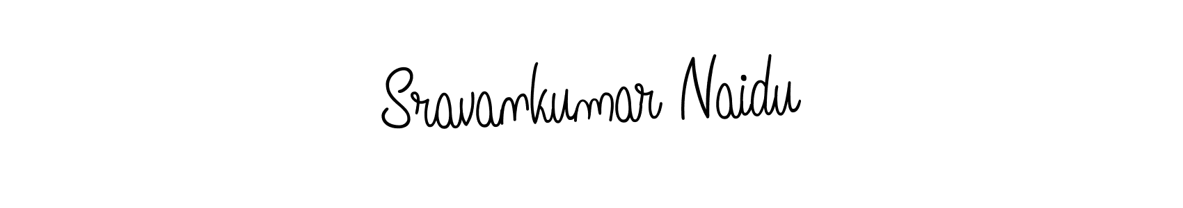 You should practise on your own different ways (Angelique-Rose-font-FFP) to write your name (Sravankumar Naidu) in signature. don't let someone else do it for you. Sravankumar Naidu signature style 5 images and pictures png