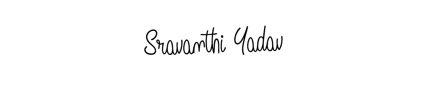 Similarly Angelique-Rose-font-FFP is the best handwritten signature design. Signature creator online .You can use it as an online autograph creator for name Sravanthi Yadav. Sravanthi Yadav signature style 5 images and pictures png