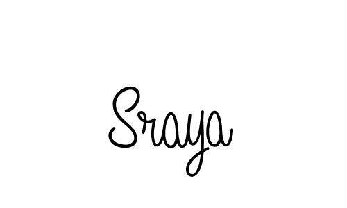 The best way (Angelique-Rose-font-FFP) to make a short signature is to pick only two or three words in your name. The name Sraya include a total of six letters. For converting this name. Sraya signature style 5 images and pictures png