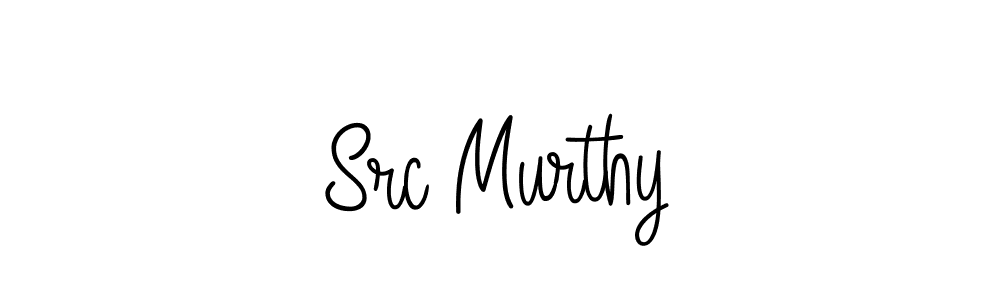 Make a beautiful signature design for name Src Murthy. With this signature (Angelique-Rose-font-FFP) style, you can create a handwritten signature for free. Src Murthy signature style 5 images and pictures png