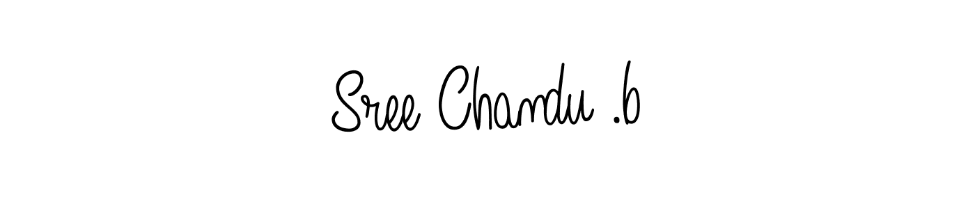 Also You can easily find your signature by using the search form. We will create Sree Chandu .b name handwritten signature images for you free of cost using Angelique-Rose-font-FFP sign style. Sree Chandu .b signature style 5 images and pictures png