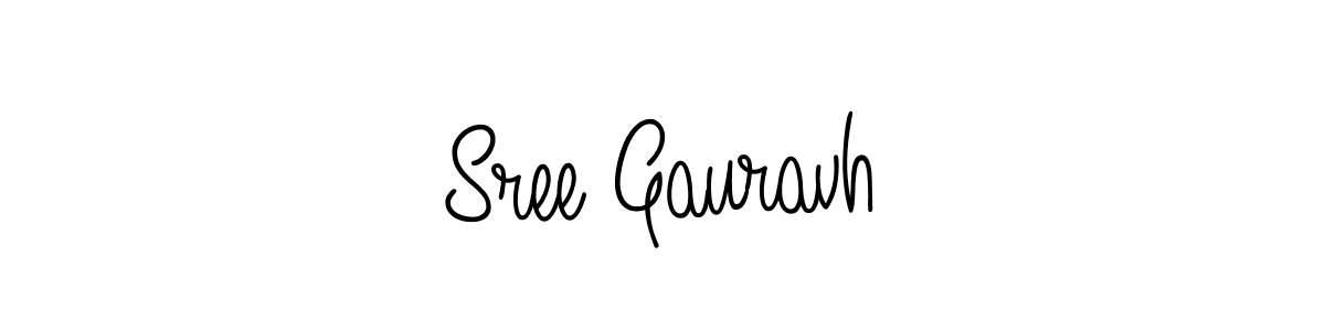 Once you've used our free online signature maker to create your best signature Angelique-Rose-font-FFP style, it's time to enjoy all of the benefits that Sree Gauravh name signing documents. Sree Gauravh signature style 5 images and pictures png