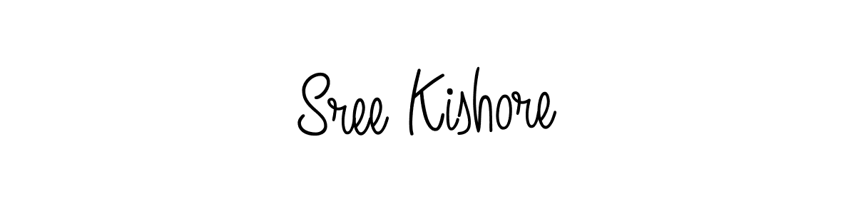 Angelique-Rose-font-FFP is a professional signature style that is perfect for those who want to add a touch of class to their signature. It is also a great choice for those who want to make their signature more unique. Get Sree Kishore name to fancy signature for free. Sree Kishore signature style 5 images and pictures png