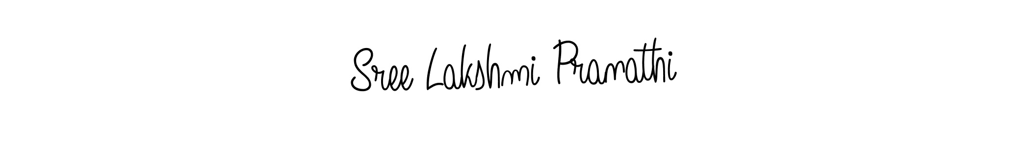 It looks lik you need a new signature style for name Sree Lakshmi Pranathi. Design unique handwritten (Angelique-Rose-font-FFP) signature with our free signature maker in just a few clicks. Sree Lakshmi Pranathi signature style 5 images and pictures png