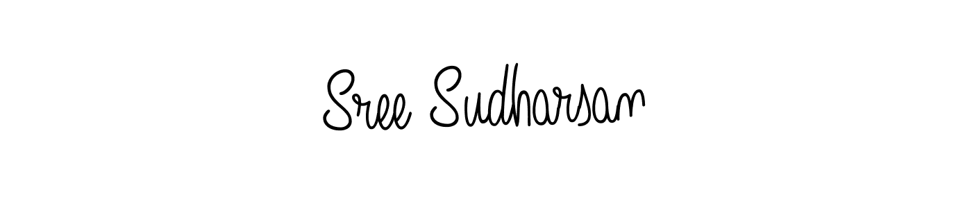 Design your own signature with our free online signature maker. With this signature software, you can create a handwritten (Angelique-Rose-font-FFP) signature for name Sree Sudharsan. Sree Sudharsan signature style 5 images and pictures png