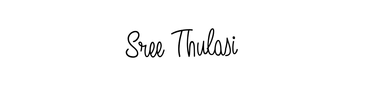 How to Draw Sree Thulasi signature style? Angelique-Rose-font-FFP is a latest design signature styles for name Sree Thulasi. Sree Thulasi signature style 5 images and pictures png
