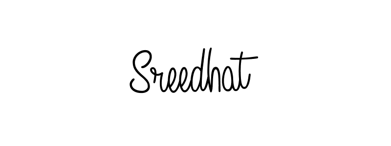 You should practise on your own different ways (Angelique-Rose-font-FFP) to write your name (Sreedhat) in signature. don't let someone else do it for you. Sreedhat signature style 5 images and pictures png